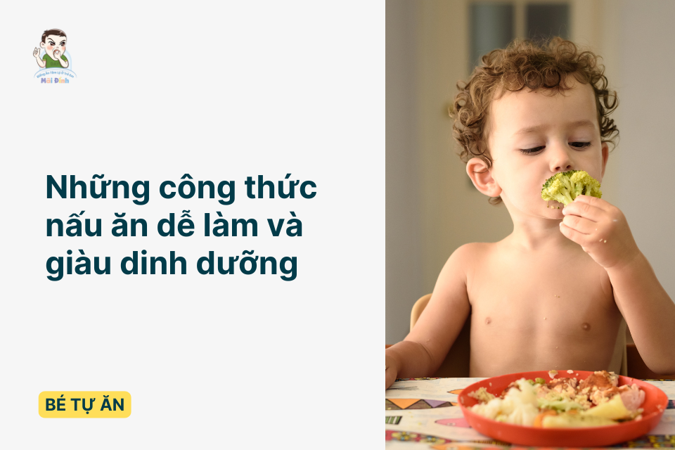 Công thức nấu ăn cho trẻ