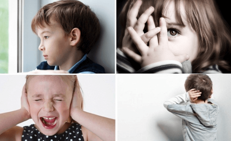 trẻ bị rối loạn phổ tự kỷ