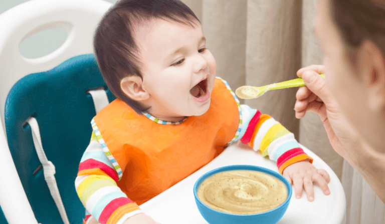 Lịch ăn dặm cho bé 5-6 tháng