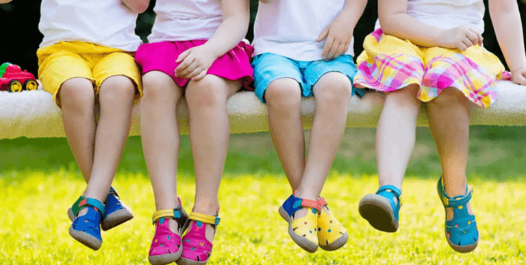 bảng size giày cho bé