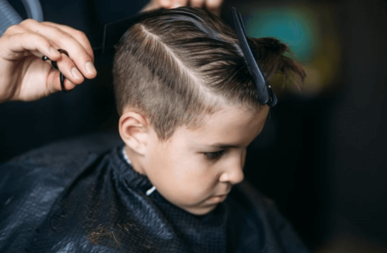 những kiểu tóc đẹp cho bé trai