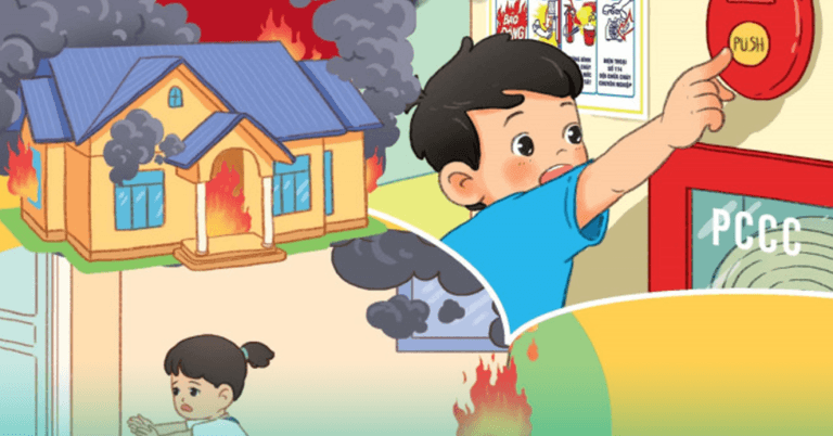 kỹ năng thoát hiểm cho bé